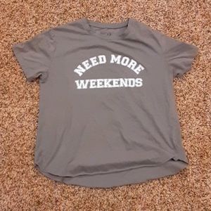 Olive green short sleeve tee